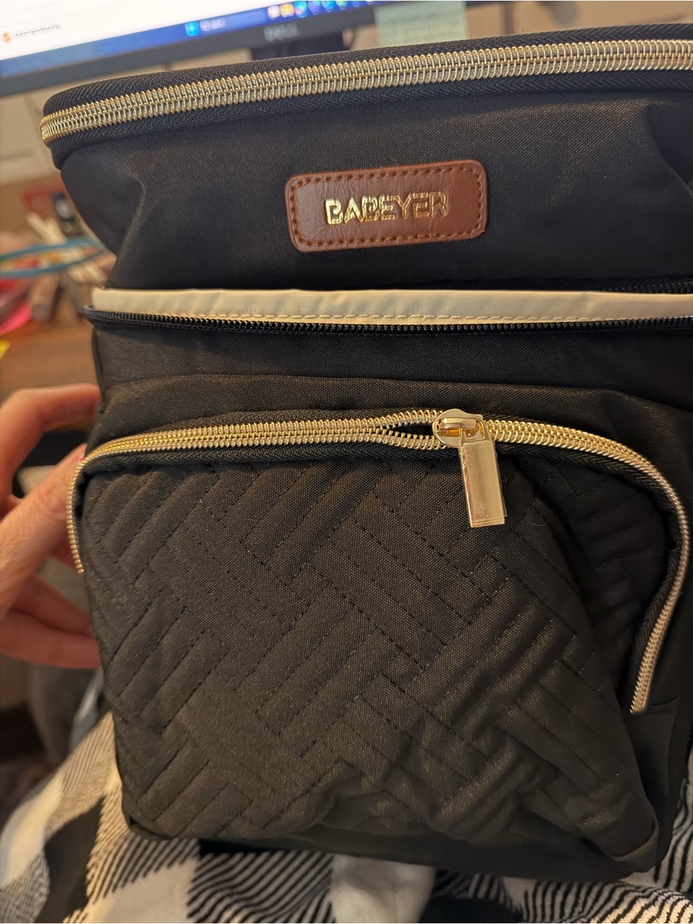 Babeyer breast milk cooler bag with ice pack. Brand new